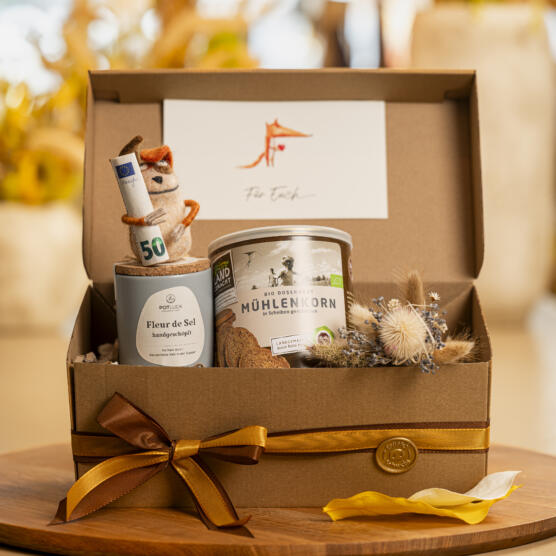 ein Produktbild von: Zum Einzug – Geschenkbox