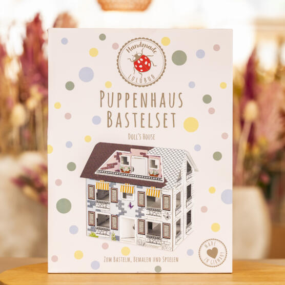 ein Produktbild von: Puppenhaus Bastelset zum Bemalen