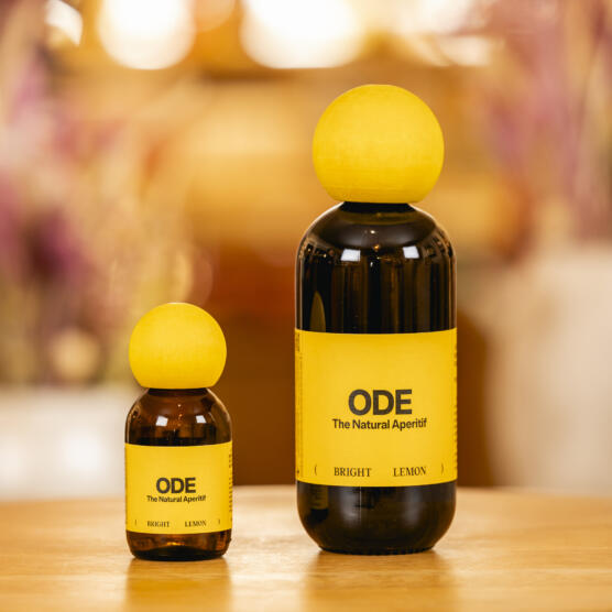 ein Produktbild von: Ode, The Natural Aperetif, Lemon,105ml, 500ml