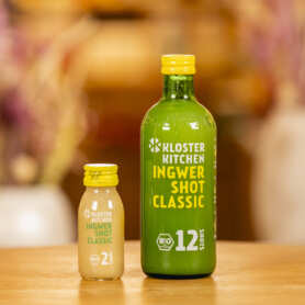 ein Produktbild von: Klosterkitchen, Ingwershot classic, 60ml, 360ml