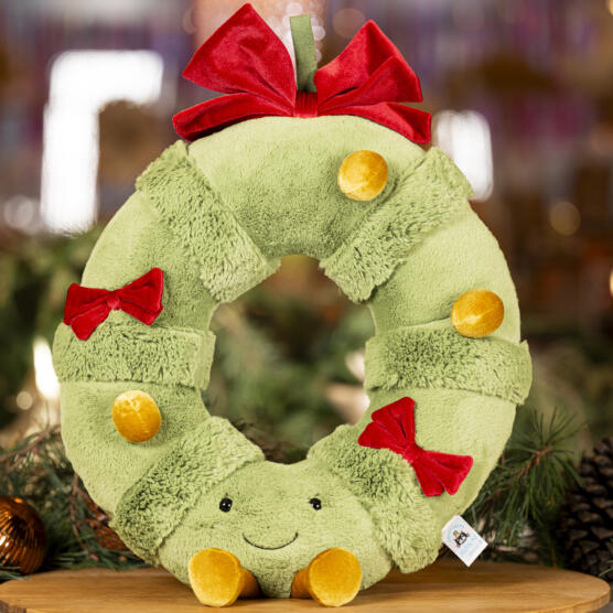 ein Produktbild von: Amuseables verzierter Weihnachtskranz, Jellycat