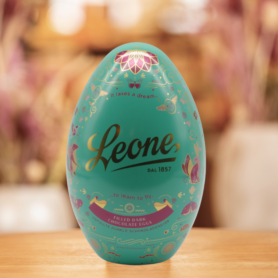 ein Produktbild von: Leone Sogno Eierdose Ostern mit Schokoladeneiern Zartbitter